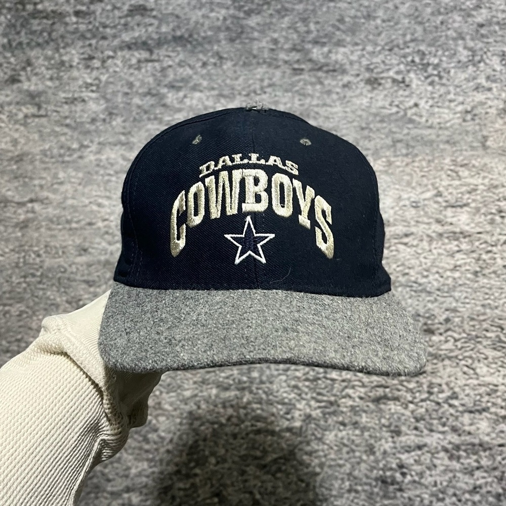 Vintage Dallas Cowboys Snapback Hat American‎ Needle Nutmeg NFL 90s Embroidered